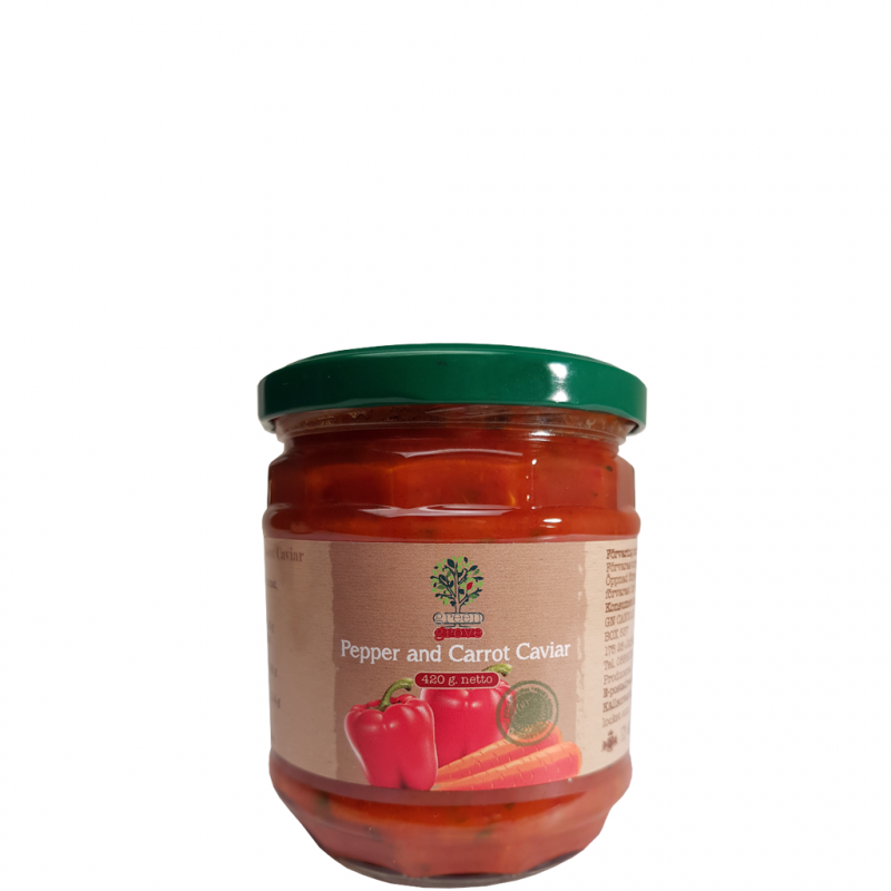 Paprika och morot caviar - Green Grove - 420 g.