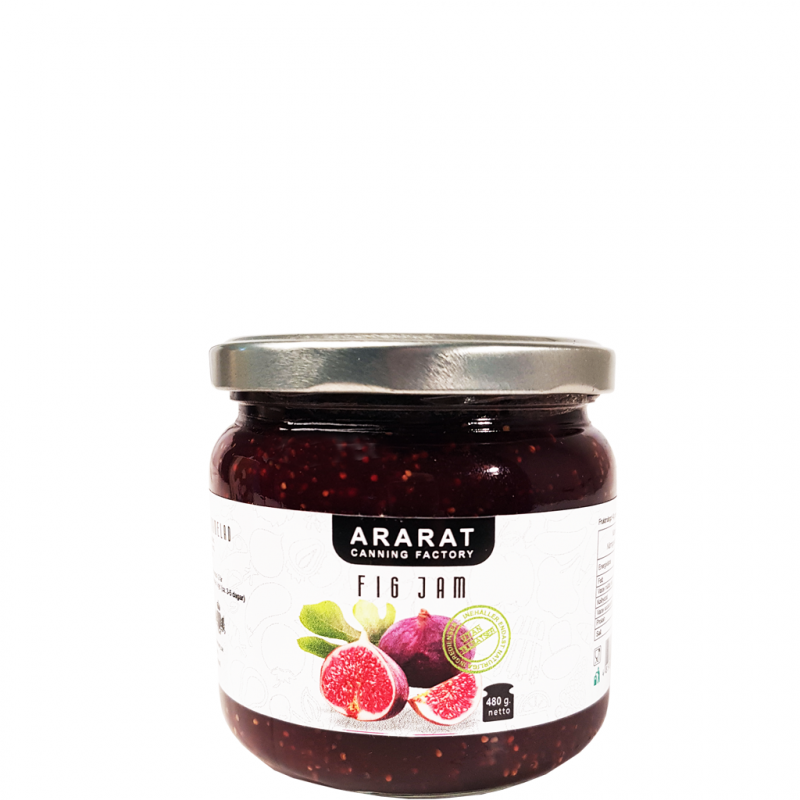 Fikonmarmelad (svart) - Ararat - 480 g.