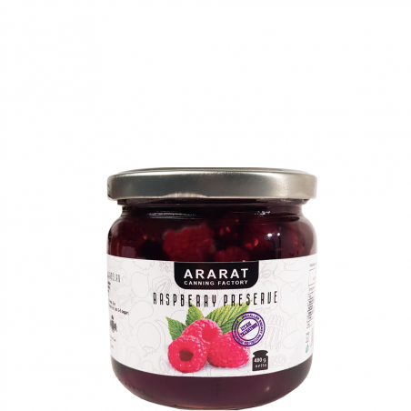 Hallonmarmelad - Ararat - 480 g.