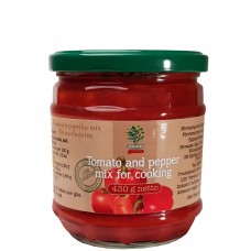 Tomat och Paprika mix för matlagning 430 g.